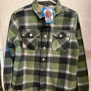 Boys Eddie Bauer 10/12 Sherpa Fleece LinedNWT